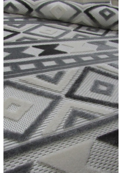 8397A Krem-Gri Bohem Modern Iskandinav Dokuma Halı Kesme Yolluk-Koridor-Antre-Yatak Odası-Mutfak-Hol modelleri