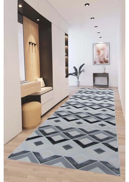 8369A Krem-Gri Bohem Modern Iskandinav Dokuma Halı Kesme Yolluk-Koridor-Antre-Yatak Odası-Mutfak-Hol fiyatları