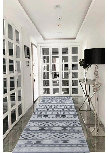 8397A Krem-Gri Bohem Modern Iskandinav Dokuma Halı Kesme Yolluk-Koridor-Antre-Yatak Odası-Mutfak-Hol fiyatları