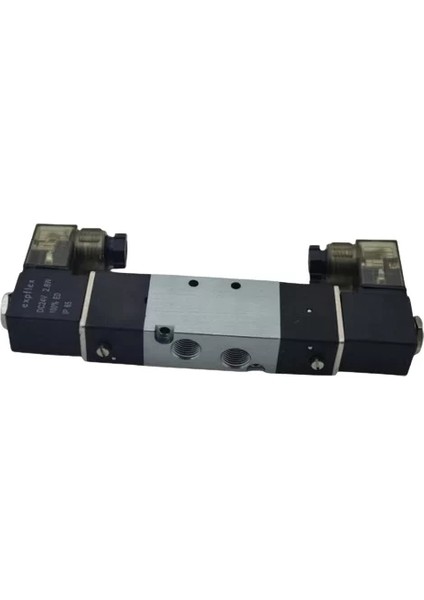 3/8 - 5/2 Bb Pnömatik Valf 4V320-10 12V / 24V / 110V / 220V A Tipi