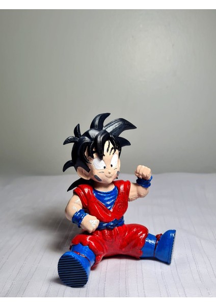 3D Dragon Ball Goku Action Figür/ 12CM / Sevimli Goku Karakteri