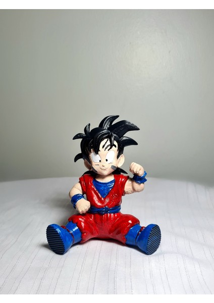 3D Dragon Ball Goku Action Figür/ 12CM / Sevimli Goku Karakteri