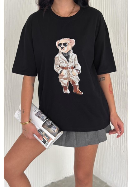 Teddy Bear Tshirt Oversize Kalıp 555 indirimleri