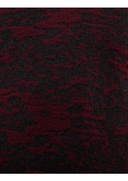 Erkek Antrasit Melanj Slim Fit V Yaka Triko Kazak 50210609-VR081