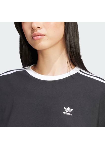 Adicolor 3-Stripes Loose Crop Kadın Tişört indirimleri