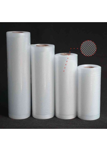 Vakum Torbası Tırtıklı Rulo En:30 cm x UZUNLUK:500 cm 10 Adet