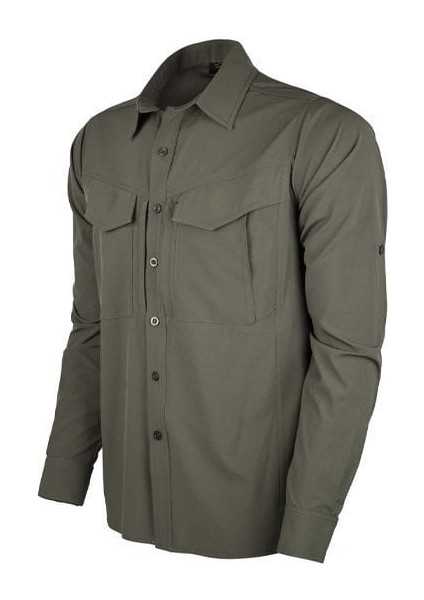 Vav Uzun Kol Gömlek Tacflex-01 Haki M modelleri