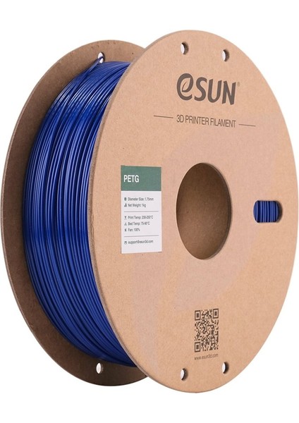 Petg Filament Mavi 1,75MM 1kg