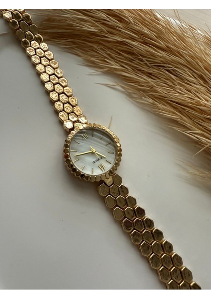 Retro Minimal Hasır Kordon Vintage Kadın Kol Saati fiyatları