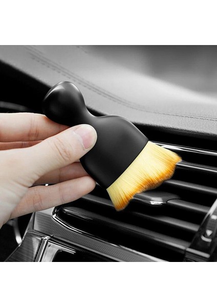 Yumuşak S Tüylü Mini Detaylı Temizlik Fırçası Araç Oto Araba Klima Havalandırma Temizleme Fırçası