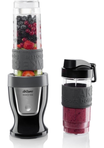 AR1032 Shake'n Take Kişisel 300 W Smoothie Blender, Siyah