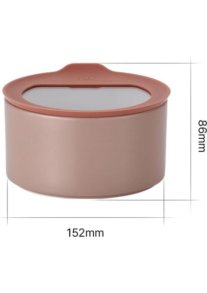 Fika One Seramik Saklama Kabı 1000ML Pembe