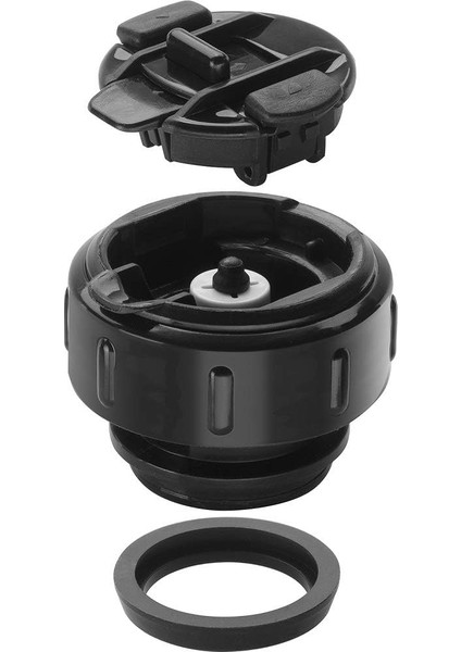 Zwilling Termos, Entegre Fincan, Termos Sürahi, Çift Duvarlı Yalıtım, 1 Litre, Siyah