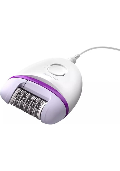 Philips BRE225/05 Satinelle Essential Kablolu Kompakt Epilatör, Mor indirimleri