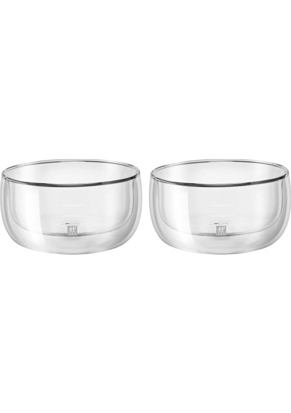 Zwilling Sorrento Çift Camlı 2'li Kase Seti, Şeffaf, 280 ml modelleri