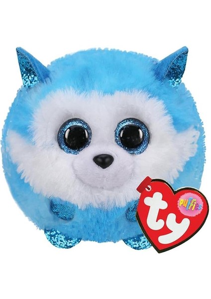 -Ty Beanie Boos Puffies Prince Husky 10 Cm.