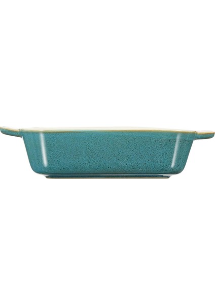 Fırın Kabı, Antik Turkuaz, Seramik, Dikdörtgen 34 x 24 CM fırsatları