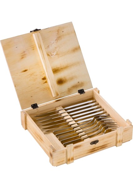 Zwilling Specials 12 Parça Et Çatal Bıçak Seti, Paslanmaz Çelik ve Ahşap, Metalik Gri ve Ahşap fiyatları