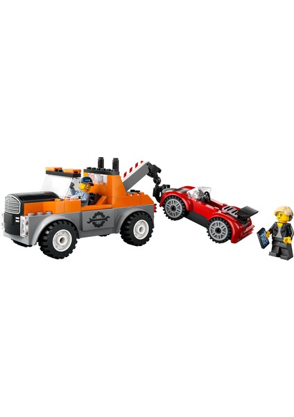 LEGO City Çekici Kamyon ve Spor Araba Tamiri 60435-4 Yaş ve Üzeri Çocuklar Için Yaratıcı Oyuncak Yapım Seti (101 Parça) fiyatları