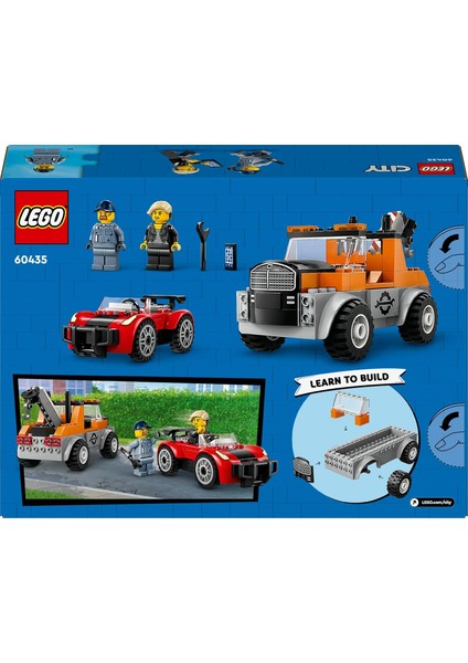 LEGO City Çekici Kamyon ve Spor Araba Tamiri 60435-4 Yaş ve Üzeri Çocuklar Için Yaratıcı Oyuncak Yapım Seti (101 Parça) fırsatları
