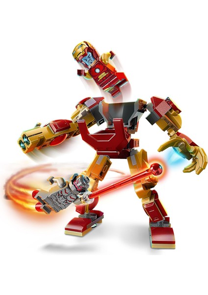 LEGO Marvel Iron Man Robotu, Ultron’a Karşı 76307-6 Yaş ve Üzeri Süper Kahraman Sevenler Için Yaratıcı Oyuncak Yapım Seti, Doğum Günü Hediyesi (101 Parça) modelleri