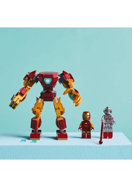 LEGO Marvel Iron Man Robotu, Ultron’a Karşı 76307-6 Yaş ve Üzeri Süper Kahraman Sevenler Için Yaratıcı Oyuncak Yapım Seti, Doğum Günü Hediyesi (101 Parça) indirimleri