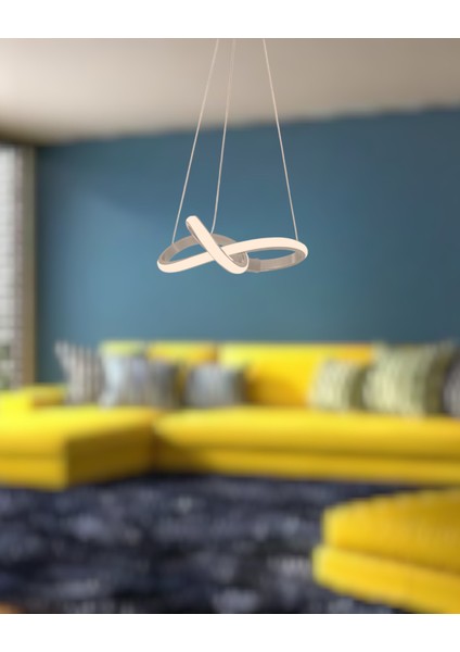 Bonna Modern Sarkıt Power LED Avize Gün Işığı - Beyazkasa