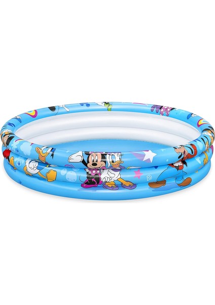 Bestway Disney Junior Mickey - Friends Çocuk Havuzu, Çap 122 x 25 Cm, Yuvarlak