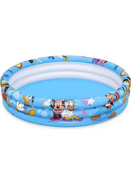 Bestway Disney Junior Mickey - Friends Çocuk Havuzu, Çap 122 x 25 Cm, Yuvarlak fırsatları