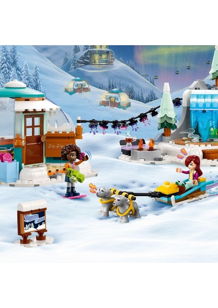 Lego® Friends Iglu Tatili Macerası 41760-8 Yaş ve Üzeri Çocuklar Için 3 Mini Oyuncak Bebek ve Oyuncak Köpek Içeren Yaratıcı Oyuncak Yapım Seti (491 Parça)