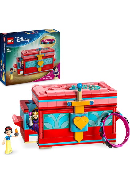 LEGO ǀ Disney Princess Pamuk Prenses’in Takı Kutusu 43276, 6 Yaş ve Üzeri Prenses Seven Çocuklar Için Oyuncak Bileklik Içeren Yaratıcı Oyuncak Yapım Seti (358 Parça)