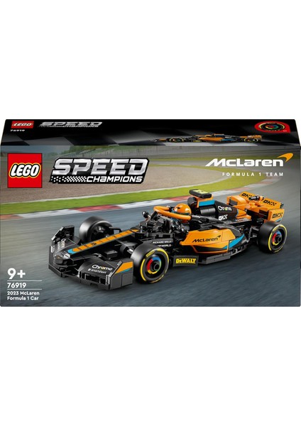 LEGO Speed Champions 2023 Mclaren Formula 1 Yarış Arabası Set 76919-9 Yaş ve Üzeri Çocuklar Için Koleksiyonluk ve Sergilenebilir Yaratıcı Oyuncak Model Yapım Seti (245 Parça) modelleri