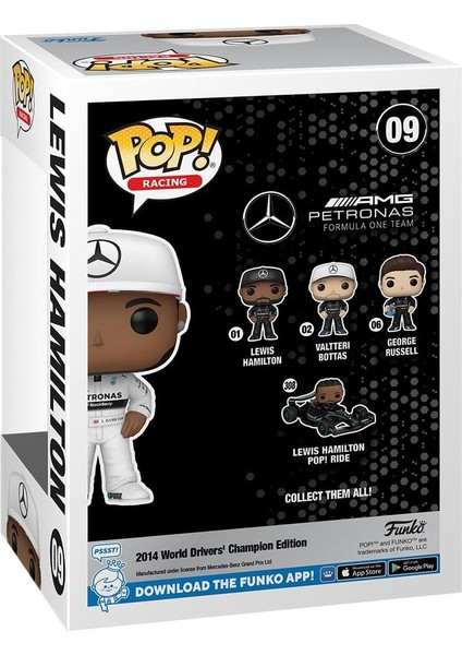 Funko Pop Yarışı: Lewis Hamilton modelleri