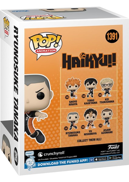 Funko Pop Figür Animation: Haikyu! - Tanaka modelleri