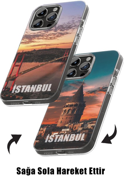 iPhone 12/12 Pro Kılıf 3D Hareketli Özel Tasarım Hd Baskılı Telefon Kılıfı - Istanbul