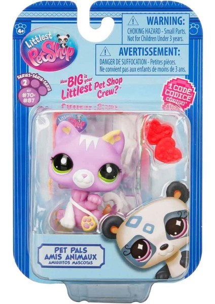 Littlest Pet Shop Minişler Tekli Paket S2 – Mor Kedi 00522-G7-74