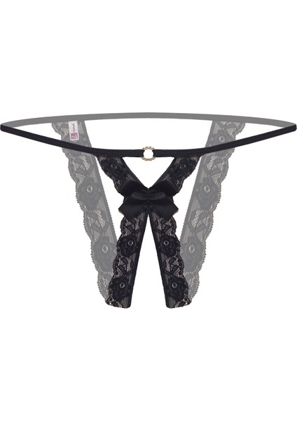 Özel Bölgesi Açık Taşlı Büyük Beden Bato Külot