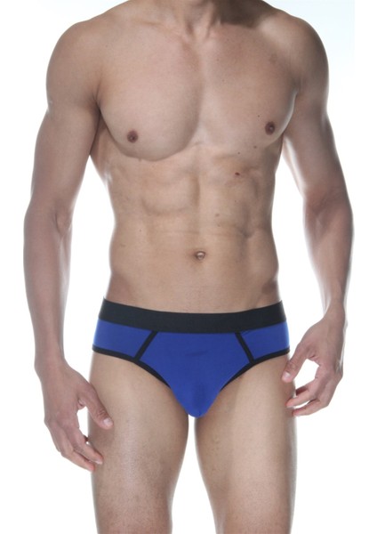 Mulvxbrf BRF02 Mavi Jockstrap Erkek Iç Giyim (Mulvix)