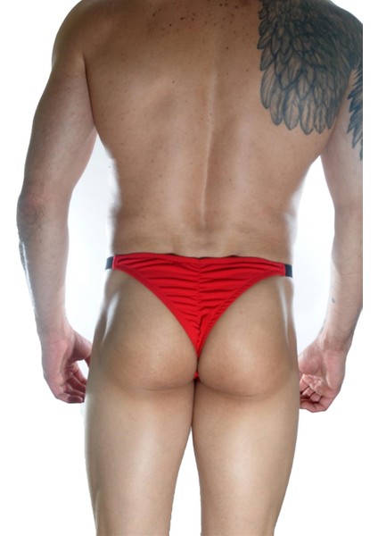 Mulvxbrf BRF02 Erkek Arkası Büzgülü Brazillian Slip (Mulvix)