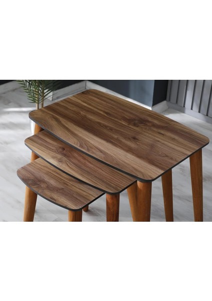Mdf Zigon Sehpa 3'lü