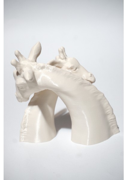 Sarılan Zürafa Sevgililer Günü Dekoratif Hediyelik Obje Biblo 13 cm fiyatları