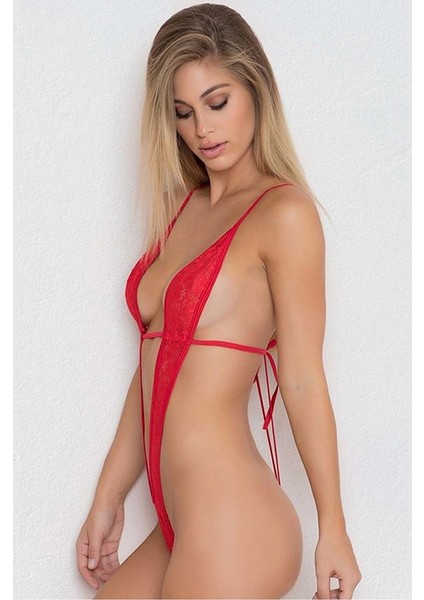 Mulvxley LEY02 Kırmızı Babydoll TM8130 (Mulvix)