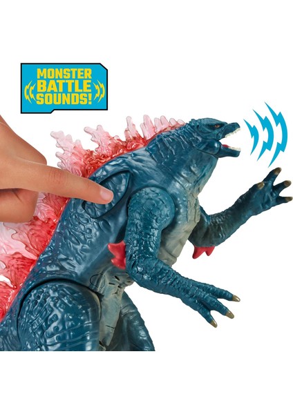 x Kong Deluks Aksiyon Figürü 18 cm Sesli Godzilla Evolved modelleri