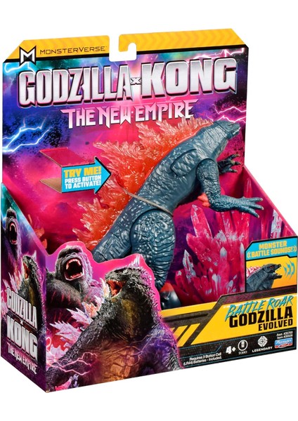 x Kong Deluks Aksiyon Figürü 18 cm Sesli Godzilla Evolved indirimleri