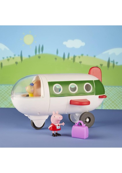 Peppa'nın Maceraları Uçakta Peppa, Gerçekten Yuvarlayan Okul Öncesi Oyuncak, 1 Figür ve 1 Aksesuar, 3 Yaş ve Üzeri modelleri
