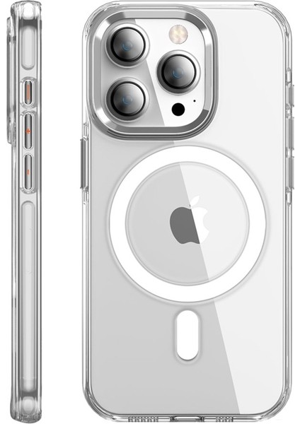 Apple iPhone 16 Pro Max Crystal Magsafe Telefon Kılıfı