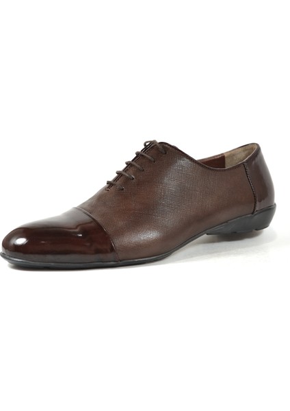 TT.0103 Deri Kahverengi Casual Günlük Erkek Ayakkabı