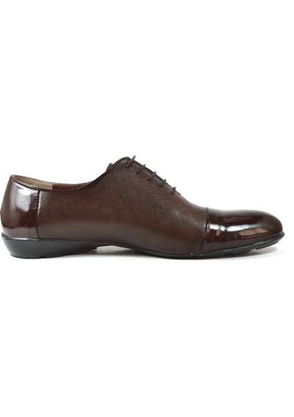 TT.0103 Deri Kahverengi Casual Günlük Erkek Ayakkabı