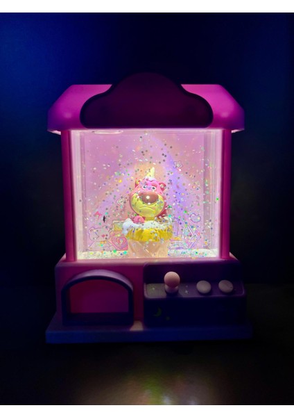 Işıklı ve Müzikli Dekoratif Yeni Nesil Kar Küresi - Hello Kitty My Melody