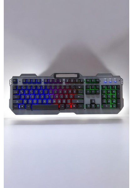 Oyuncu Klavyesi Q Klavye Rgb Işıklı